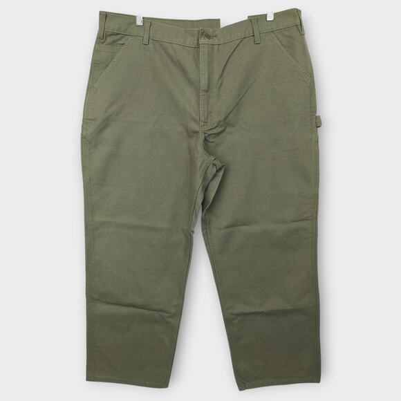 NEW With TAGS - Men Carhartt Original Fit Wash Duck Work Dungaree Straight 42x30 - Picture 1 of 6